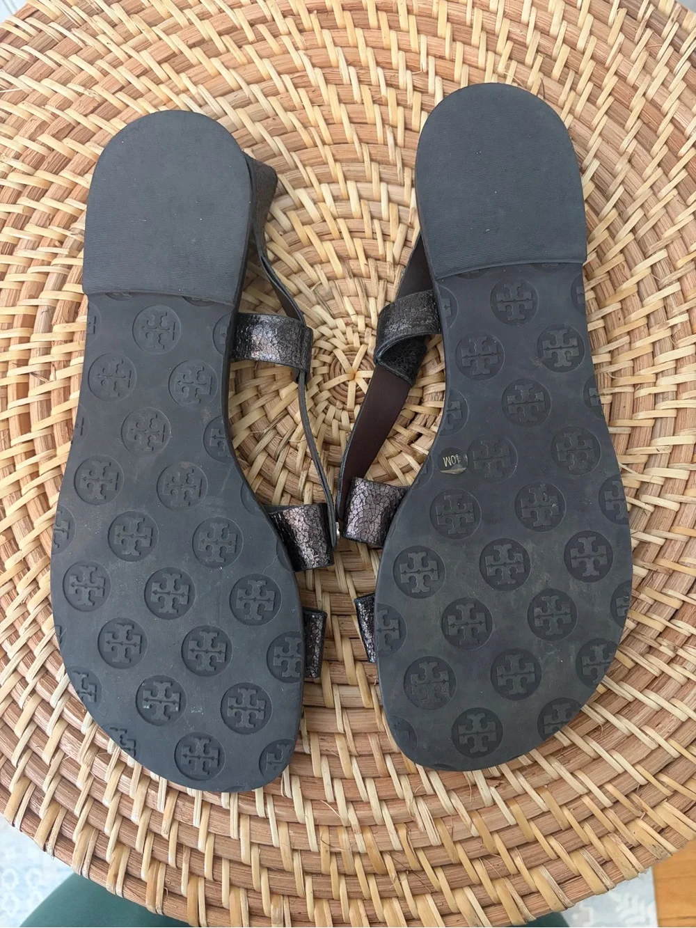 Tory Burch size 10 Gladiator Sling back sandals